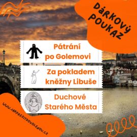 Dárkový poukaz na rodinné procházky Prahou